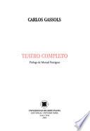 Teatro completo