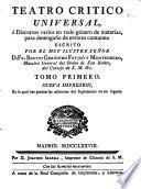 Teatro critico universal,