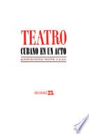 Teatro cubano en un acto