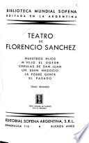 Teatro de Florencio Sanchez