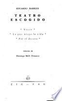 Teatro escogido