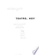 Teatro, hoy