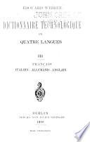 Technical Dictionary in Four Languages