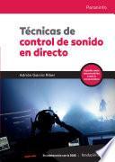 Técnicas de control de sonido en directo