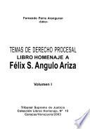 Temas de derecho procesal