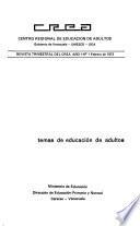 Temas de educación de adultos