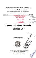 Temas de nematología agrícola