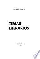 Temas literarios