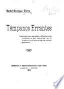 Témpanos errantes