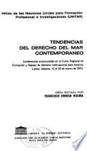 Tendencias del derecho del mar contemporáneo