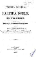 Teneduria de libros por partida doble, nuovo metodo de ensenanza, etc