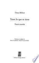 Tener lo que se tiene