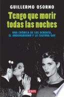 Tengo que morir todas las noches