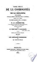 Teoría bíblica de la cosmogonía y de la geología