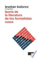 Teoría de la literatura de los formalistas rusos