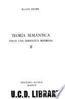 Teoría semántica