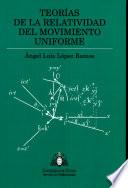Teorías de la relatividad del movimiento uniforme