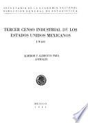 Tercer Censo Industrial de los Estados Unidos Mexicanos 1940. Almidón y alimento para animales