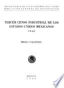 Tercer Censo Industrial de los Estados Unidos Mexicanos 1940. Medias y calcetines