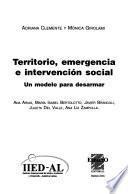 Territorio, emergencia e intervención social