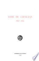 Tesis de ciencias