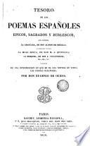 Tesoro de los poemas españoles épicos sagrados y burlescos