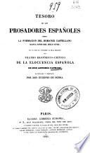 Tesoro de los prosadores españoles