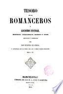 Tesoro de los romanceros y cancioneros españoles, históricos, caballerescos, moriscos y otros