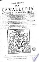 Tesoro militar de caualleria
