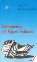 Testamento del pájaro solitario