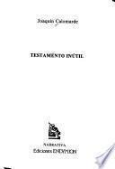 Testamento inútil