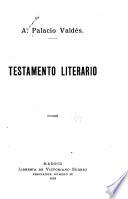 Testamento literario