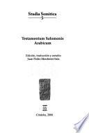 Testamentum Salomonis Arabicum