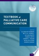 Textbook of Palliative Care Communication