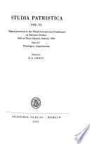 Texte und Untersuchungen zur Geschichte der altchristlichen Literatur