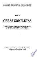 Textos autobiográficos y de la patria chica