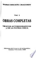 Textos autobiográficos y de la patria chica