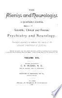 The Alienist and Neurologist