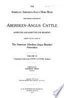 The American Aberdeen-Angus Herd-book