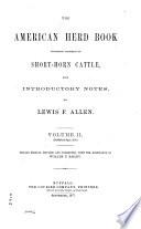 The American Herd Book