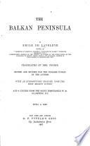 The Balkan Peninsula