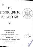 The Biographic Register