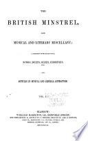 The British Minstrel, and Musical and Literary Miscellany