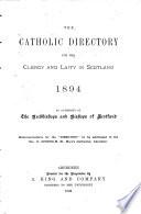 The Catholic Directory for the Clergy and Laity in Scotland