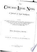 The Chicago Legal News