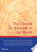 The Church in Relation to the World