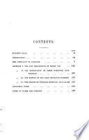 The Complaynt of Scotlande Wyth Ane Exortatione to the Thre Estaits to be Vigilante in the Deffens of Their Public Veil. 1549