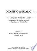 The complete works for guitar: Nuevo método para guitarra (Madrid, 1843)