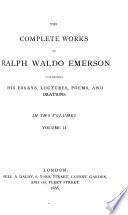 The Complete Works of Ralph Waldo Emerson