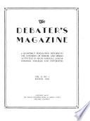 The Debater's Magazine